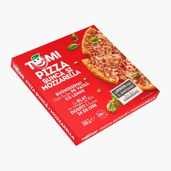 Pizza cu șuncă și mozzarella 390g