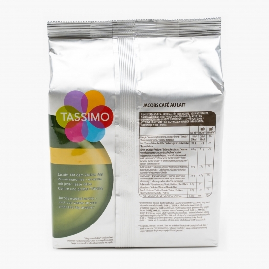 Café au Lait, 16 băuturi, 184g, capsule cafea