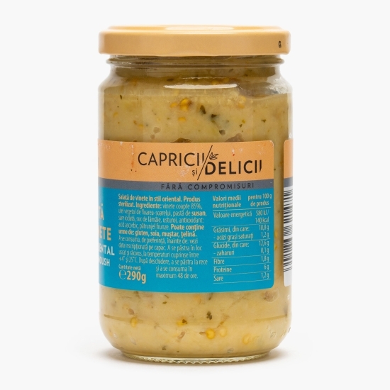 Salată de vinete în stil oriental Baba Ganoush 290g