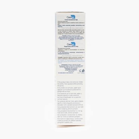 Cremă hidratantă de față pentru ten normal-uscat 52ml