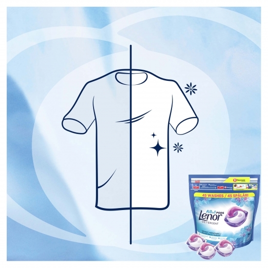 Detergent de rufe capsule All in One Spring Awakening, 60 spălări