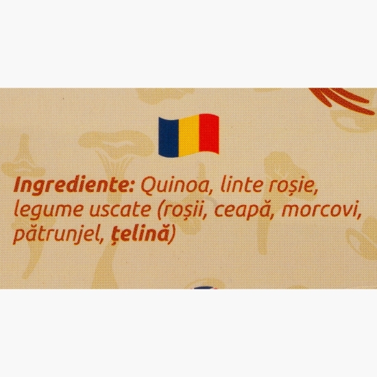 Quinoa cu linte roșie 250g