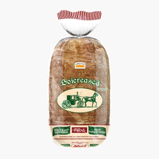 Pâine albă fără E-uri, fără conservanți 500g