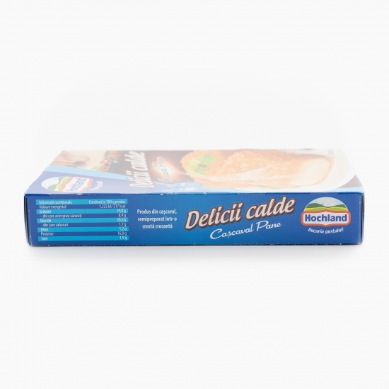 Cașcaval pane Delicii calde 150g (2x75g)