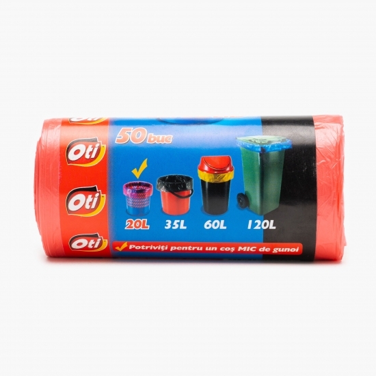 Saci menajeri Solid 20l 50 buc