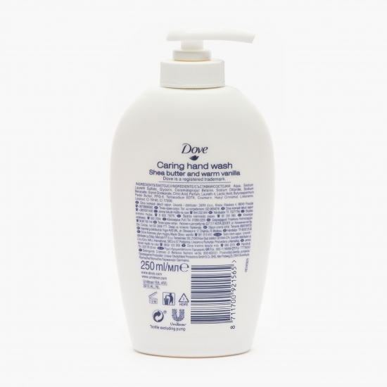 Săpun lichid cu unt de shea & vanilie 0.25l