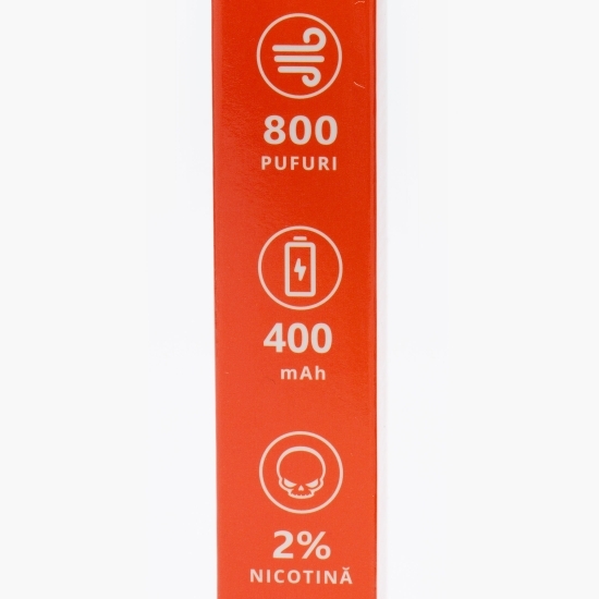 Țigară electronică Pepene cu nicotină 2mg/ml, 800puffs