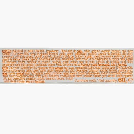 Prăjitura casei cu mere confiate 60g