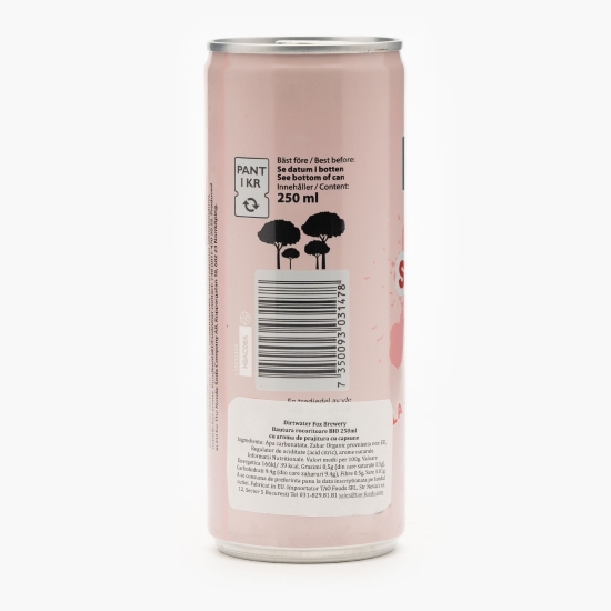 Apă carbogazoască eco cu aromă de Strawberry Cake 0.25l