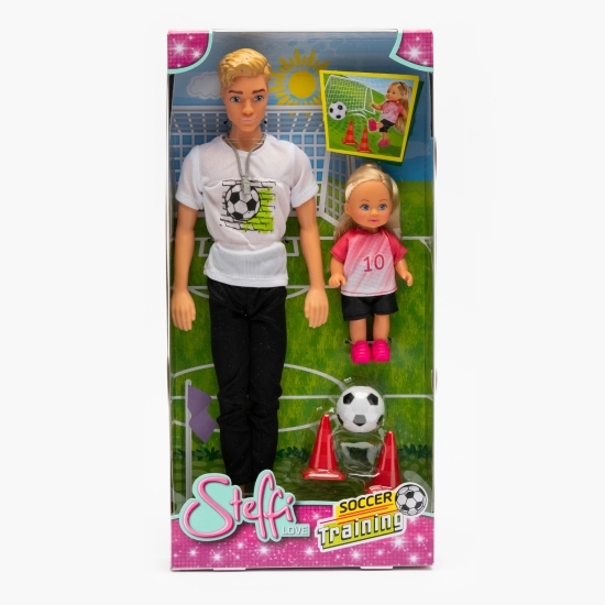 Păpușă Evi Set de fotbal 3+ ani