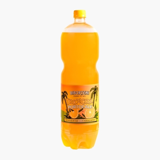Băutură carbogazoasă portocale Tropicool, 2l