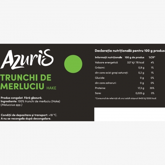 Trunchi de merluciu 1kg
