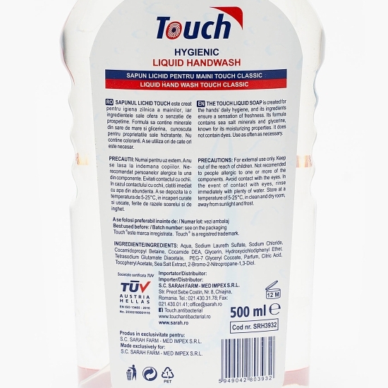 Săpun lichid Classic 0.5l