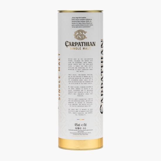 Whisky Fetească Neagră, 40%, 0.7l + cutie