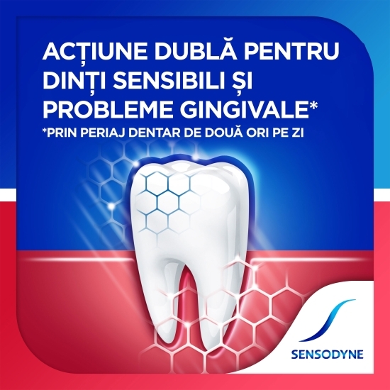 Pastă de dinți cu fluor Sensitivity & Gum 75ml