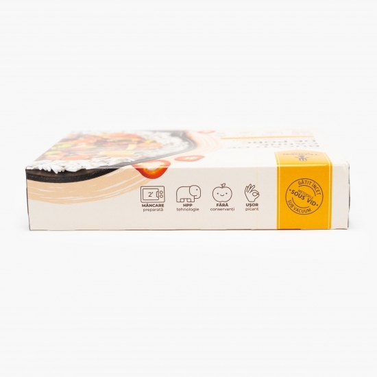Carne de porc în sos dulce picant 340g