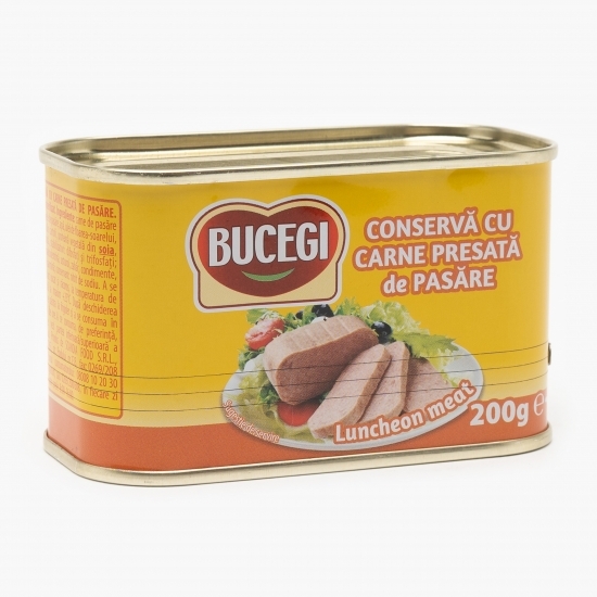 Conservă cu carne presată de pasăre Luncheon Meat 200g