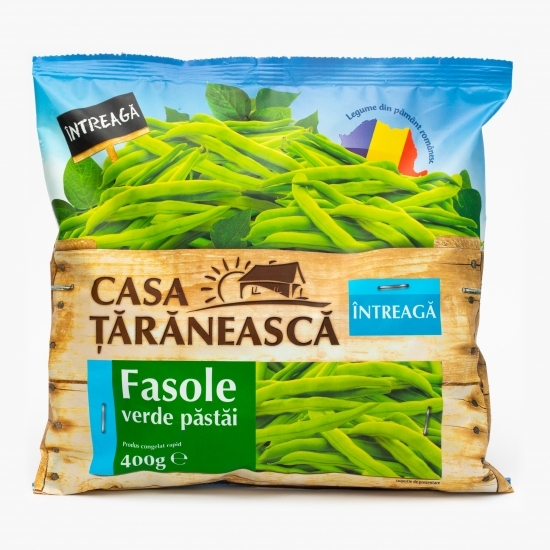 Fasole verde păstăi întreagă 400g
