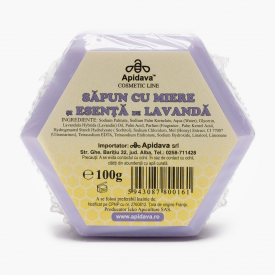 Săpun cu miere și lavandă 100g