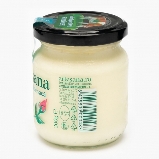 Iaurt natural din lapte de vacă cu bifidus 200g