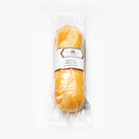 Baghetă cu șnițel de pui și castraveți 235g