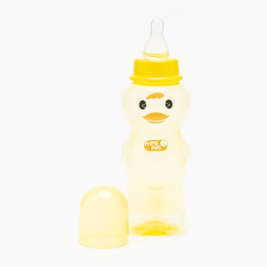 Biberon formă rață galben, +0 luni, 250ml