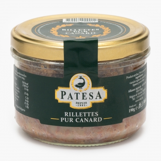 Rilettes de rață 190g