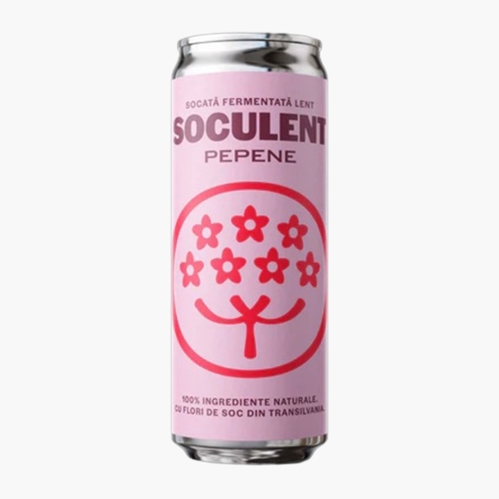 Socată fermentată lent cu pepene Soculent, doză 330ml