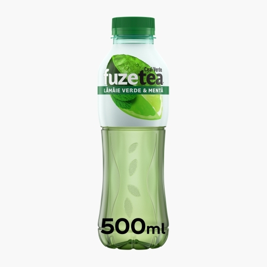 Ceai verde lime și mentă 0.5l