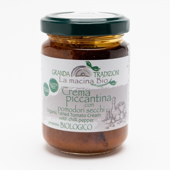 Cremă eco din roșii uscate și ardei iute 130g