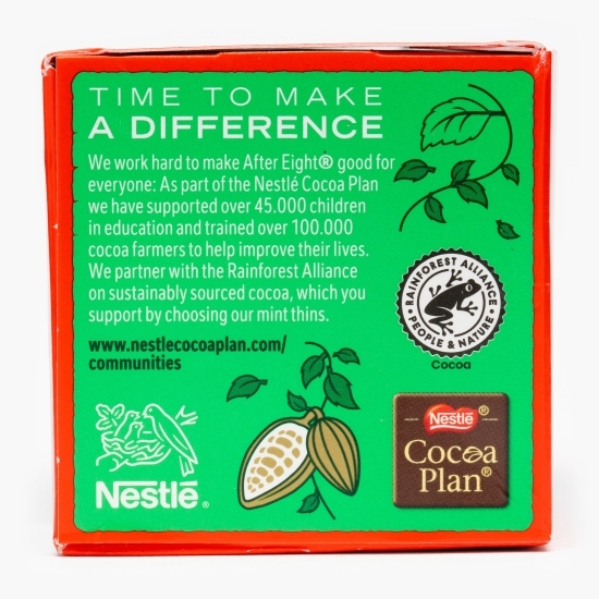 Praline de ciocolată neagră cu mentă și căpșuni 200g