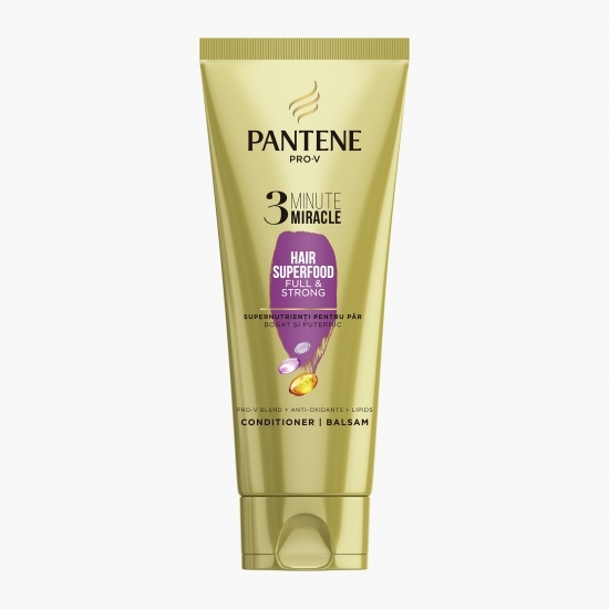 Balsam Pro-V Superfood 3 Minute Miracle pentru păr slăbit și subțiat 200ml
