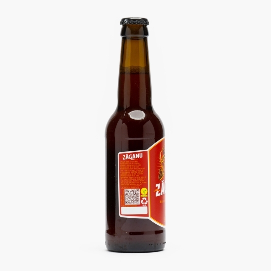 Bere artizanală nepasteurizată roșie 0.33l