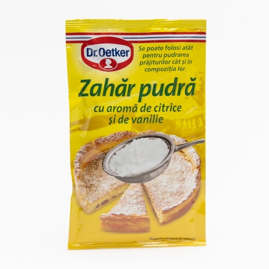 Zahăr pudră cu aromă de citrice și vanilie 50g