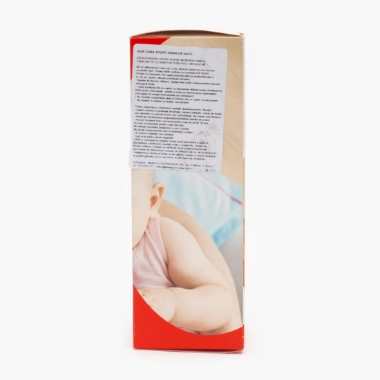 Cană Sport gri, 36+ luni, 450ml