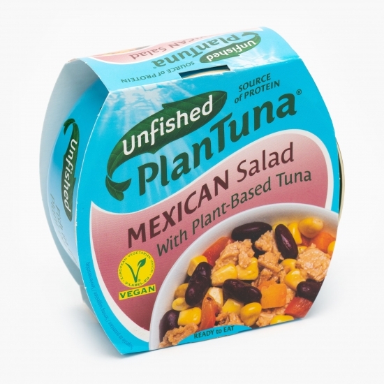 Salată mexicană cu legume și alternativă vegetală la ton 240g