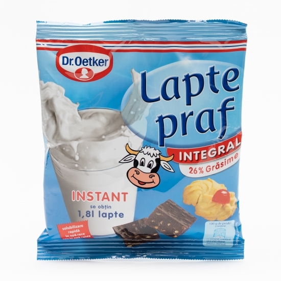 Lapte praf integral 26% grăsime, 250g