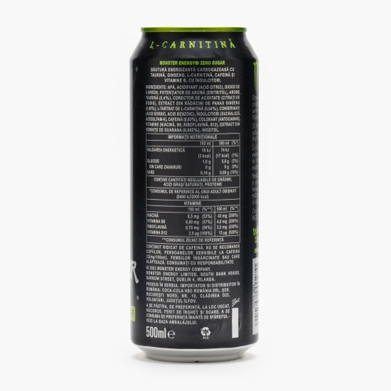 Băutură energizantă Green zero zahăr 0.5l