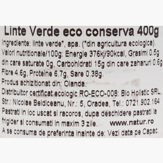 Linte verde eco 400g