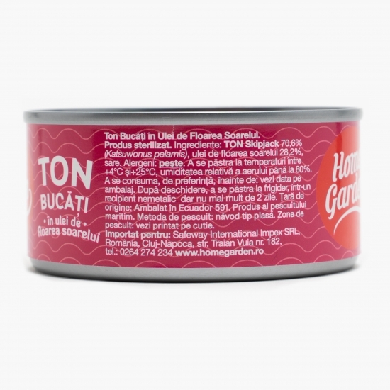 Ton bucăți în ulei 170g