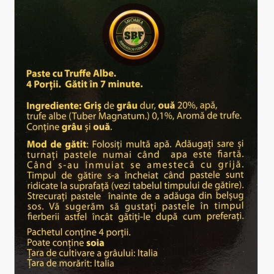 Paste cu trufe albe 250g