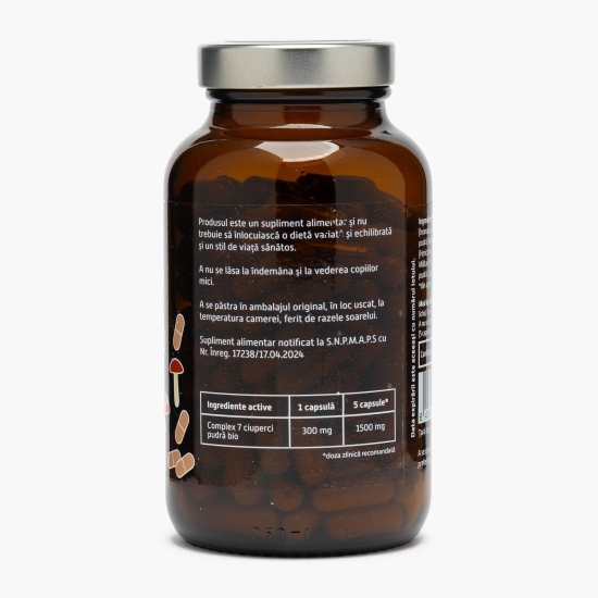 Complex de 7 ciuperci eco, 150 capsule