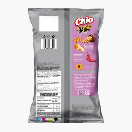 Chipsuri Exxtra Intense cu chilli iute 120g