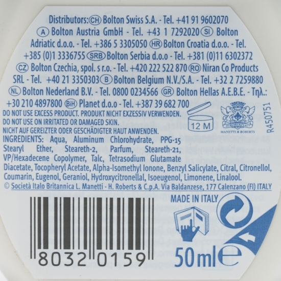 Deodorant roll-on Invisible Fresh 50ml