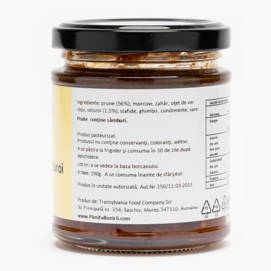 Deliciu picant cu prune și usturoi 190g