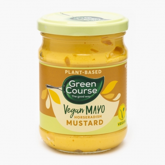 Sos de maioneză vegan cu muștar și hrean 240g
