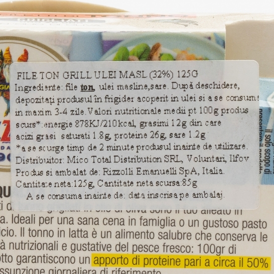 File ton grill 125g
