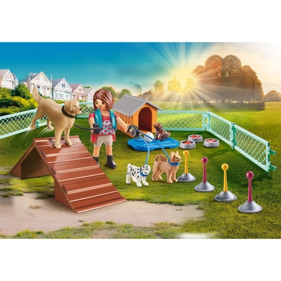 Set cadou figurine - Dresor de câini, 3+ ani