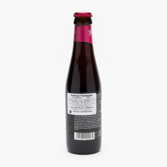 Bere lambic cu 25% zmeură sticlă 250ml