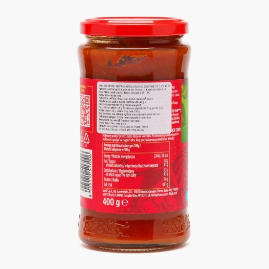 Sos pentru paste cu roșii Rossoro și busuioc genovez PDO 400g